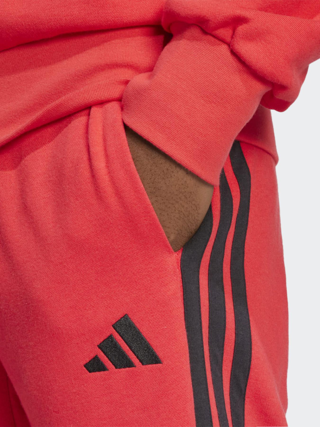 Pantalon jogging 3s ft tc rouge homme - Adidas