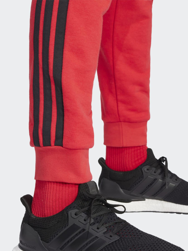 Pantalon jogging 3s ft tc rouge homme - Adidas