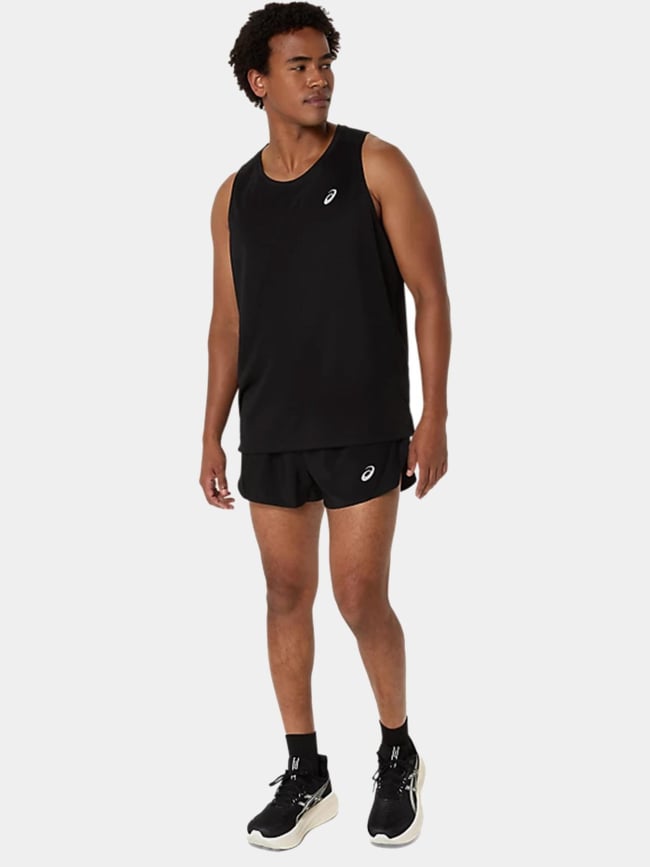 Short de running core split noir homme - Asics