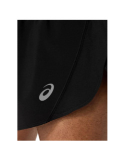 Short de running core split noir homme - Asics