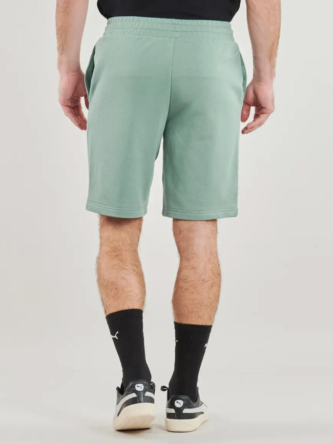 Short de sport essentials logo no.1 vert homme - Puma