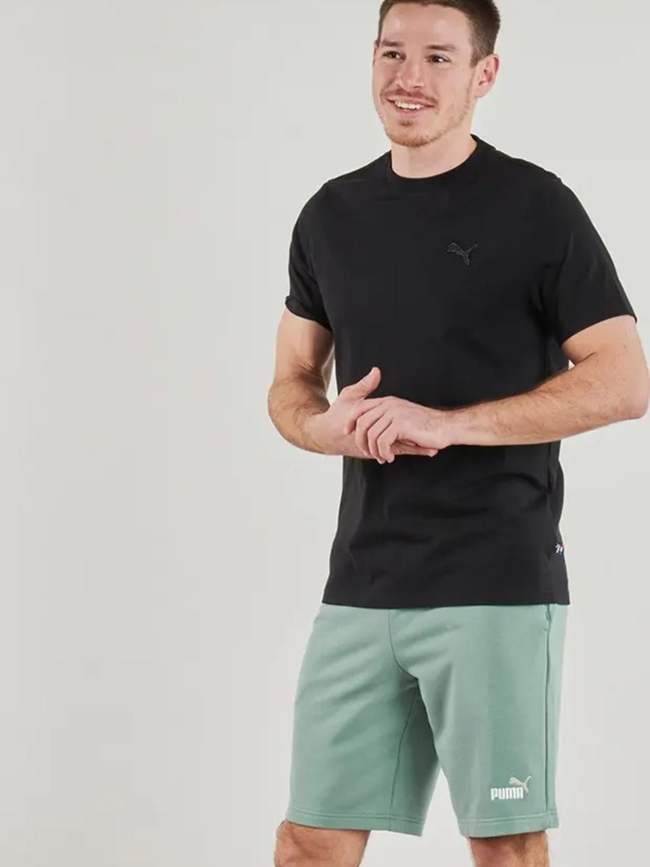 Short de sport essentials logo no.1 vert homme - Puma