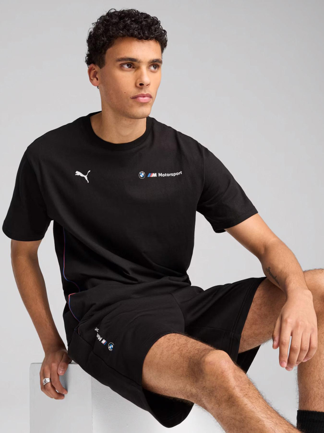 T-shirt à manches courtes bmw ess+ noir homme - Puma