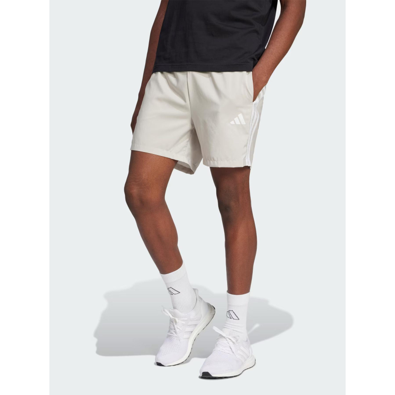 Short de sport 3s chelsea beige homme - Adidas