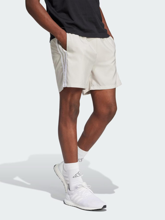 Short de sport 3s chelsea beige homme - Adidas