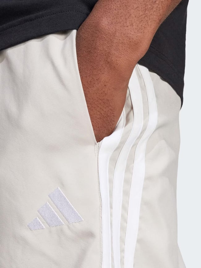 Short de sport 3s chelsea beige homme - Adidas
