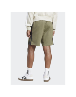 Short de sport molleton 3s ft kaki homme - Adidas