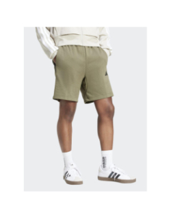 Short de sport molleton 3s ft kaki homme - Adidas