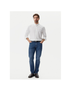 Chemise regular flex poplin blanc homme - Tommy Hilfiger
