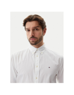 Chemise regular flex poplin blanc homme - Tommy Hilfiger