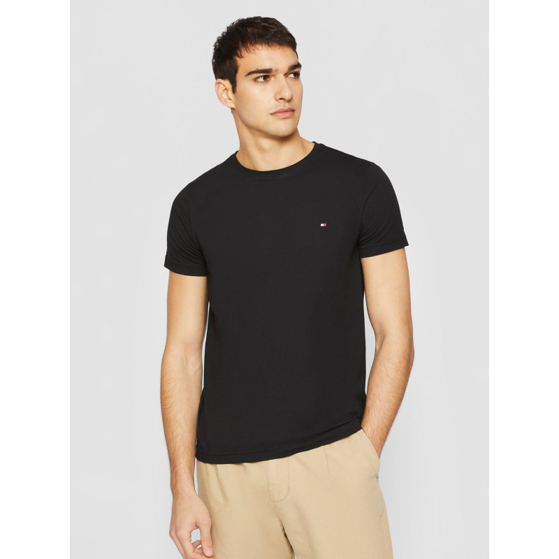 T-shirt slim core stretch noir homme - Tommy Hilfiger