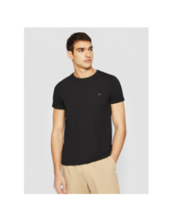 T-shirt slim core stretch noir homme - Tommy Hilfiger