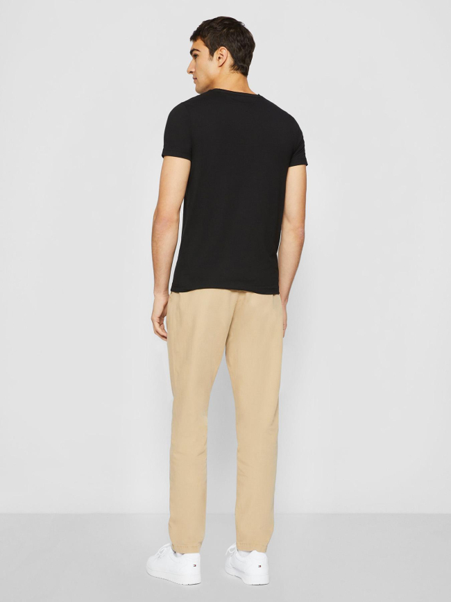T-shirt slim core stretch noir homme - Tommy Hilfiger