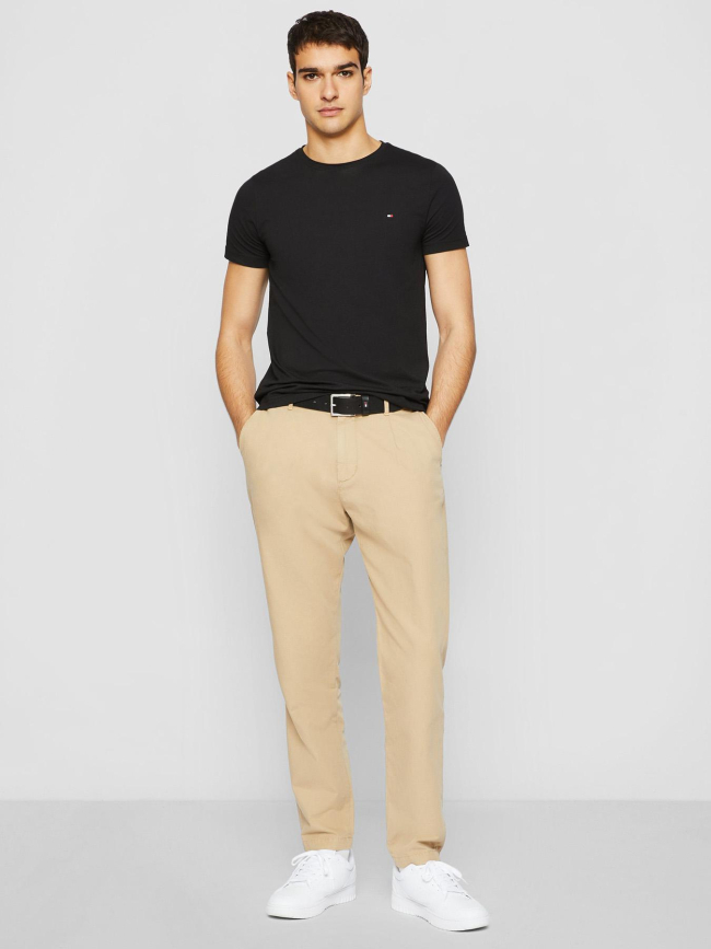 T-shirt slim core stretch noir homme - Tommy Hilfiger