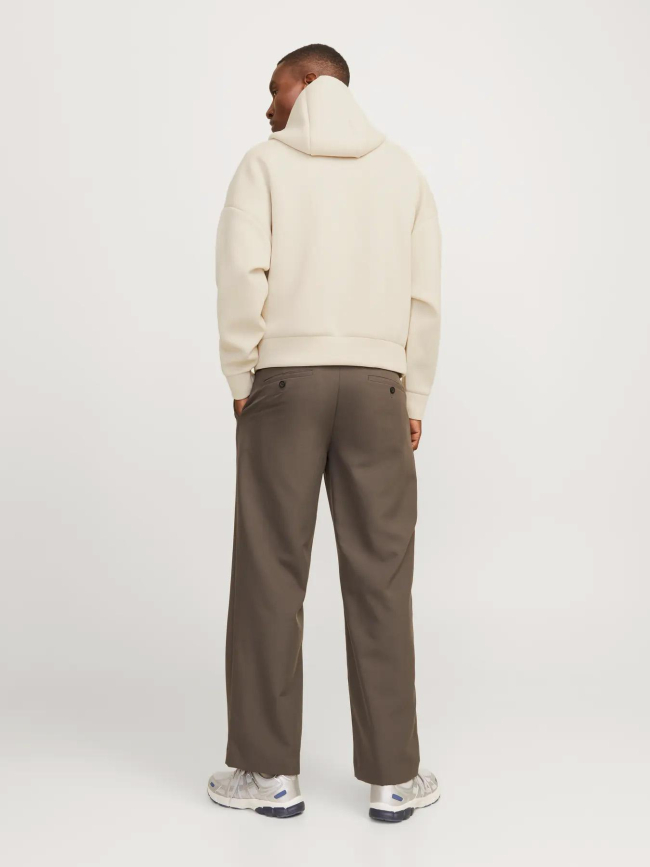 Sweat à capuche kinetic beige homme - Jack & Jones