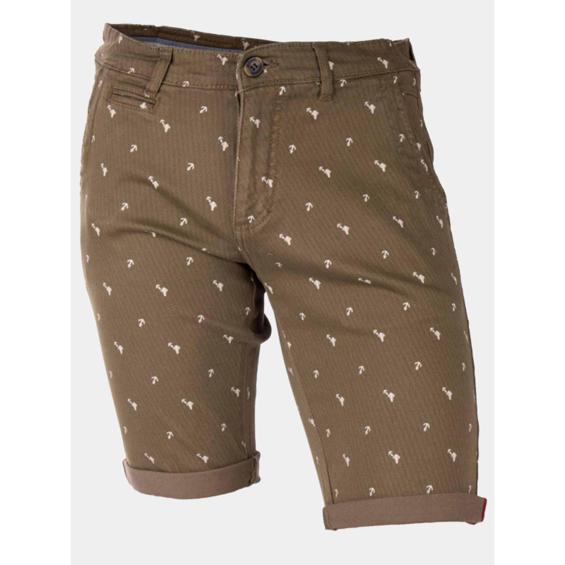 Bermuda valon moutarde homme - La Maison Blaggio