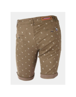 Bermuda valon moutarde homme - La Maison Blaggio