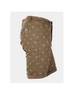 Bermuda valon moutarde homme - La Maison Blaggio