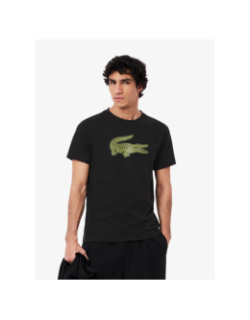 T-shirt sport ultra dry logo xxl noir homme - Lacoste