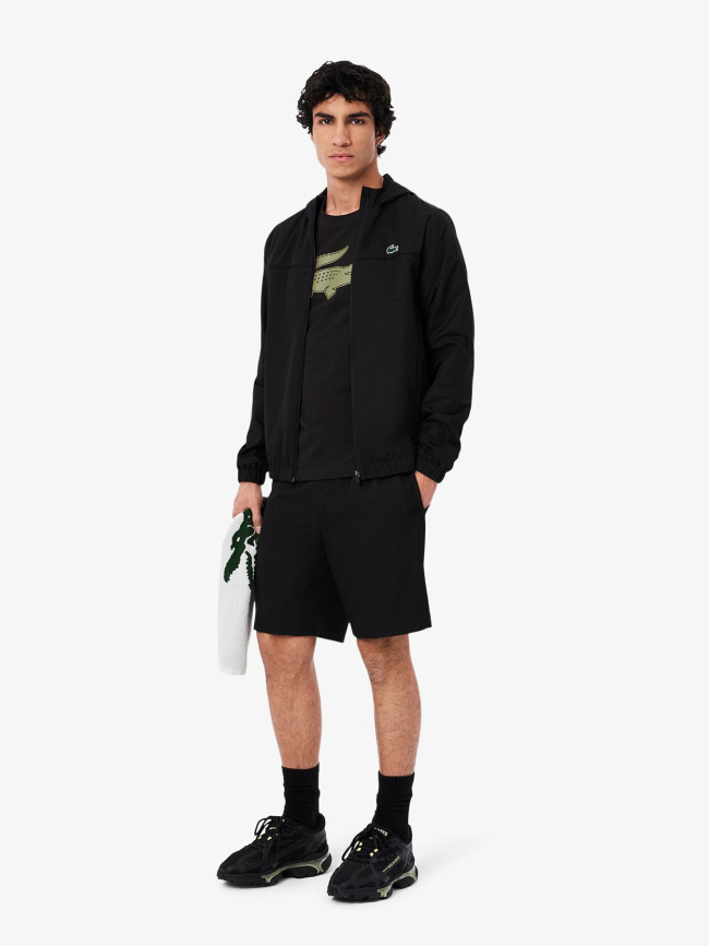 T-shirt sport ultra dry logo xxl noir homme - Lacoste