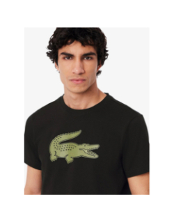 T-shirt sport ultra dry logo xxl noir homme - Lacoste