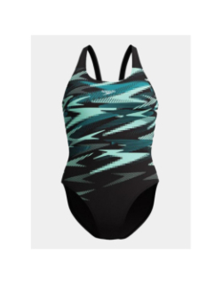 Maillot de bain placement muscleback noir bleu femme - Speedo