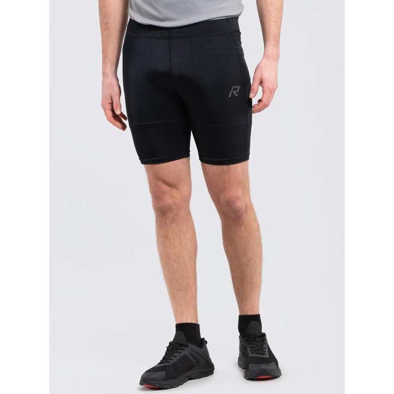 Short de running tight fit maamaki noir homme - Rukka