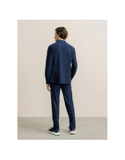 Chemise stretch kiross bleu marine homme - Izac