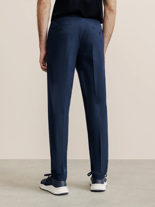 Pantalon bross bleu marine homme - Izac
