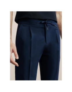 Pantalon bross bleu marine homme - Izac