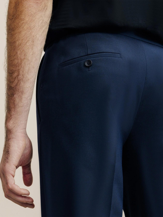 Pantalon bross bleu marine homme - Izac