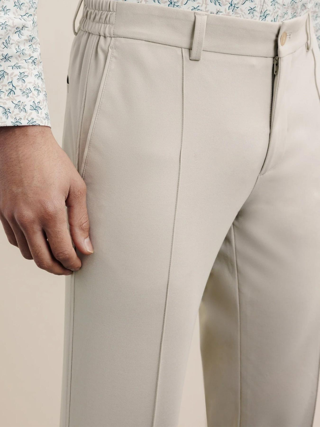 Pantalon bosmo beige homme - Izac