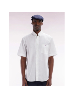 Chemisette blueberry blanc homme Eden Park wimod