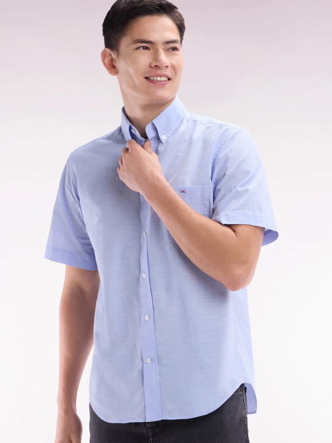 Chemisette blueberry bleu homme - Eden Park