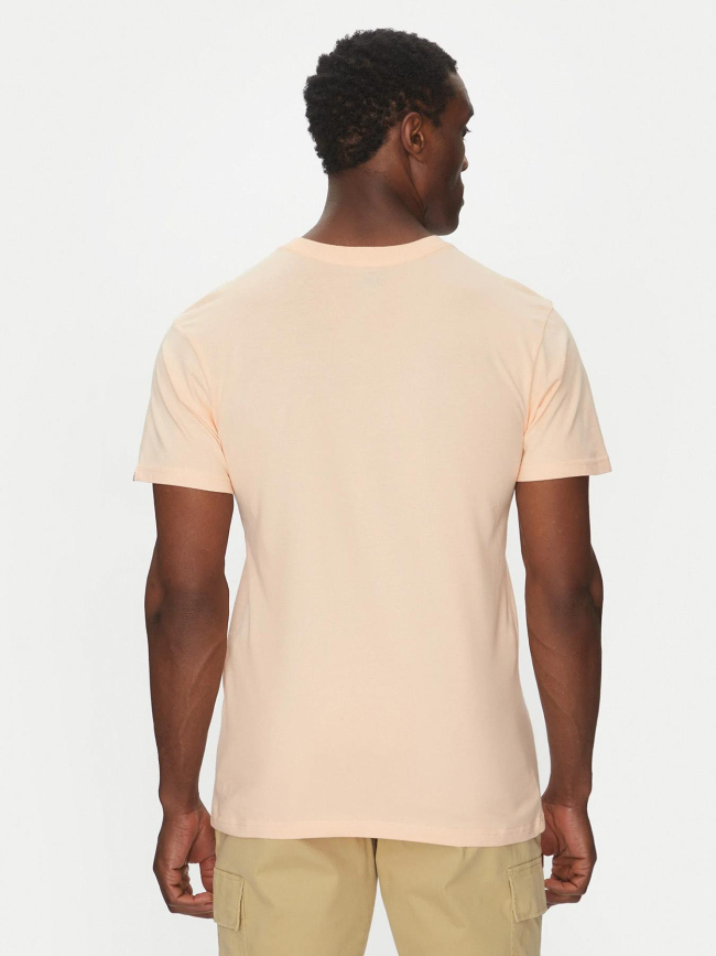T-shirt à manches courtes typed out corail homme - Quiksilver