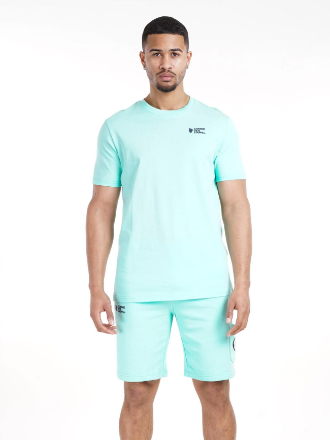 T-shirt uni classico vert homme - Comme Des Loups