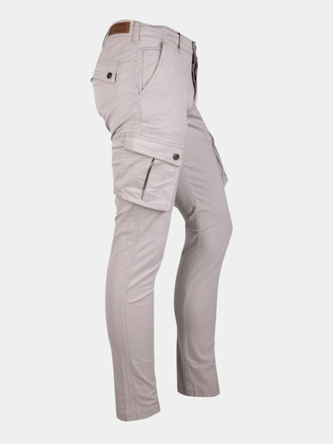 Pantalon cargo talina gris homme - La Maison Blaggio