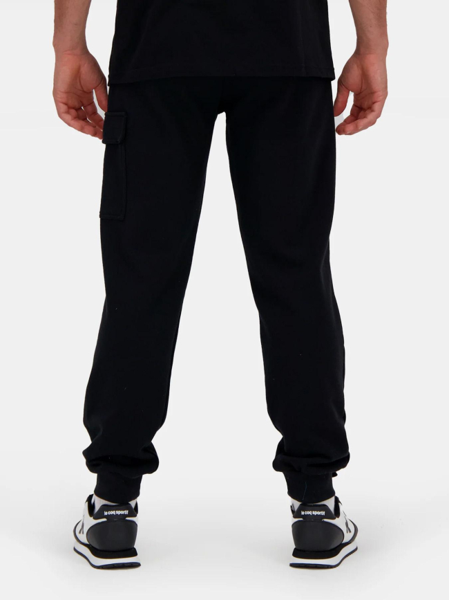 Jogging contemporain loose noir homme - Le Coq Sportif