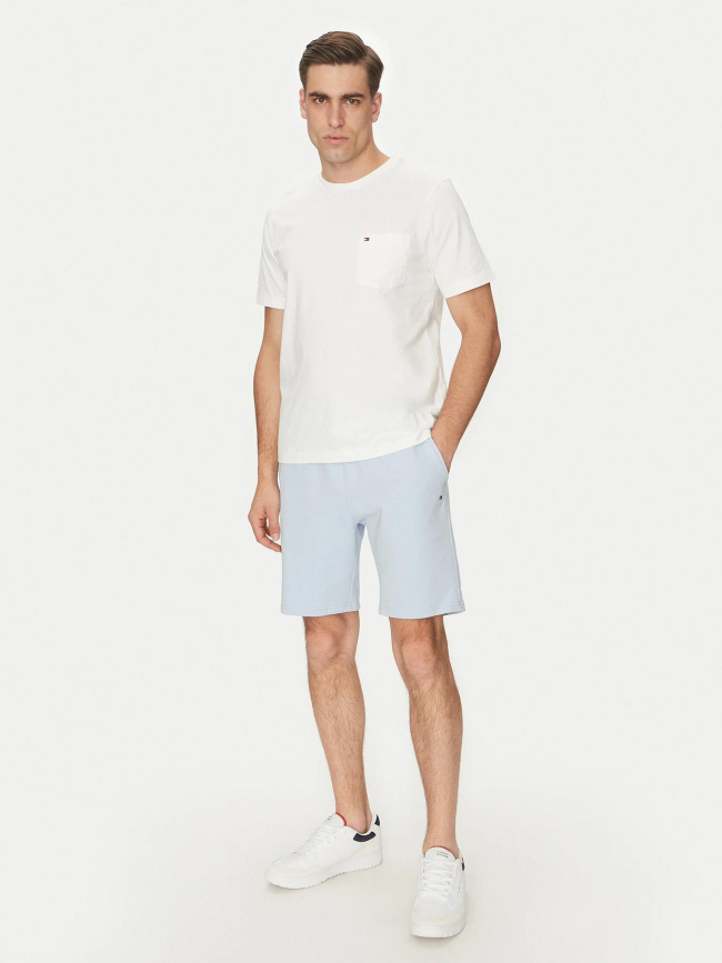 Short jogging terry bleu clair homme - Tommy Hilfiger