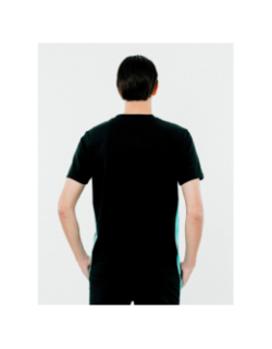 T-shirt block noir bleu homme - Chabrand