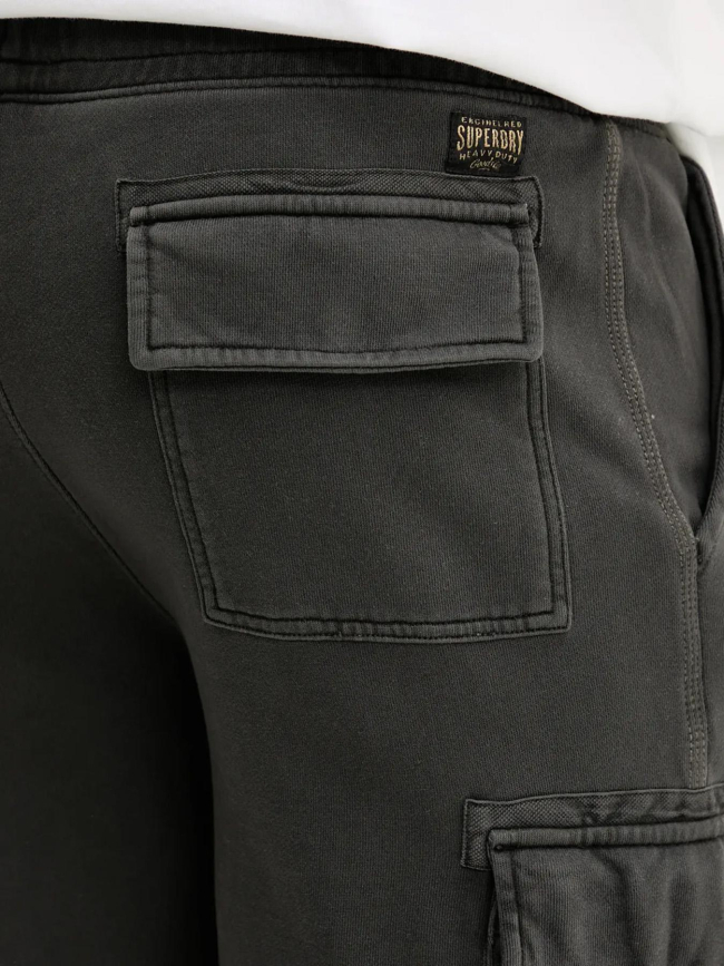 Short jogging cargo gris anthracite homme - Superdry