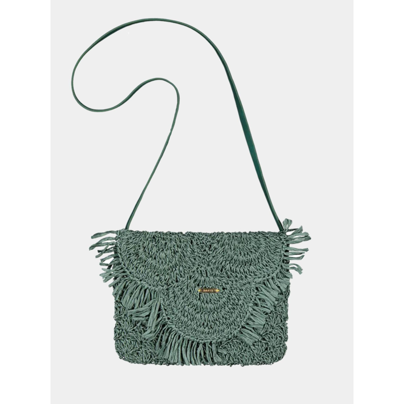 Sac bandoulière en paille elanora vert femme - Barts