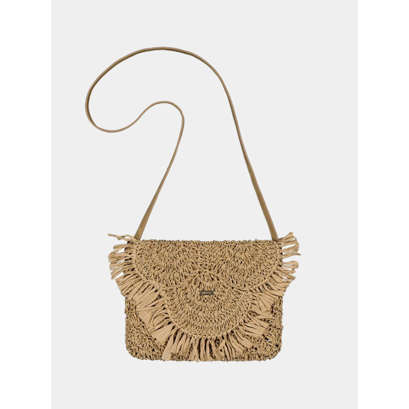 Sac bandoulière en paille elanora marron femme - Barts