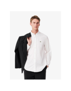Chemise uni core collection blanc homme - Lacoste