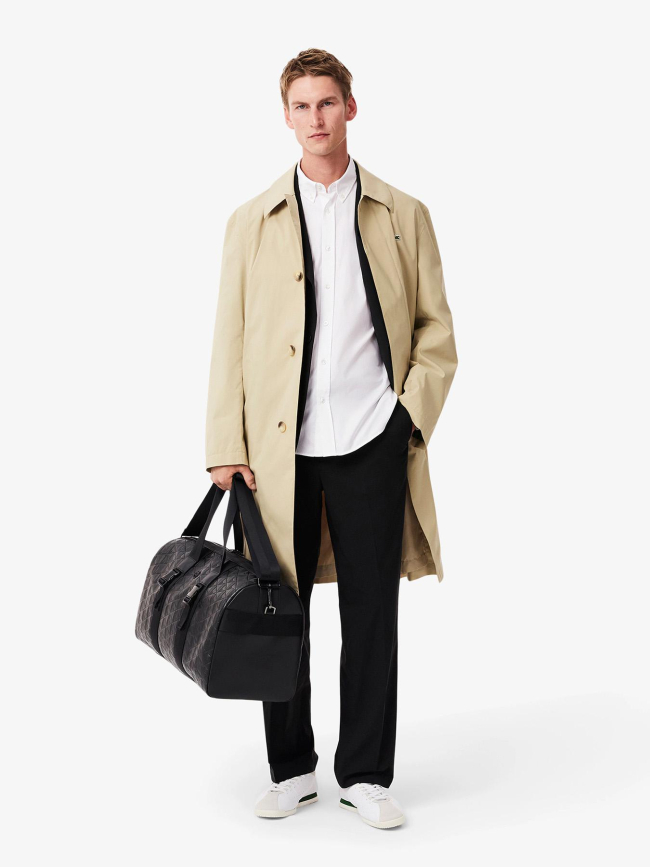 Chemise uni core collection blanc homme - Lacoste