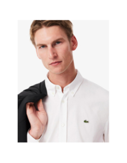 Chemise uni core collection blanc homme - Lacoste