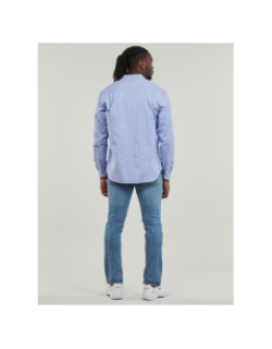 Chemise à carreaux core bleu homme - Lacoste