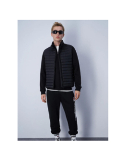 Sweat zippé uni noir homme - Champion