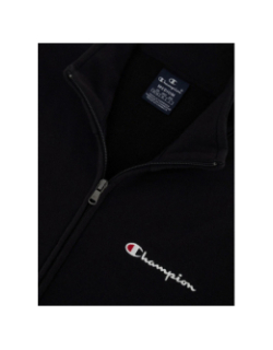 Sweat zippé uni noir homme - Champion