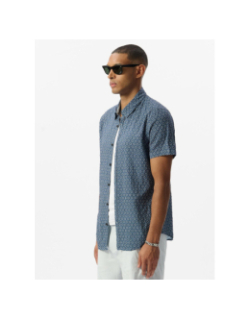 Chemise à manches courtes c-dixon bleu homme - Teddy Smith